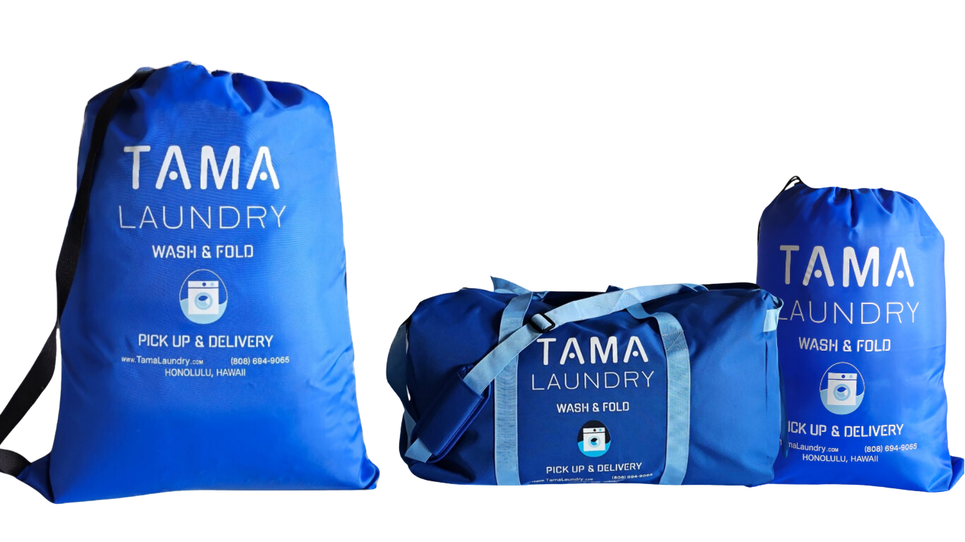 Tama Laundry wash and fold bags